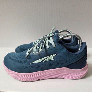 Altra Rivera 4 Shoes Womens 9.5 Navy Blue Pink Running Sneakers